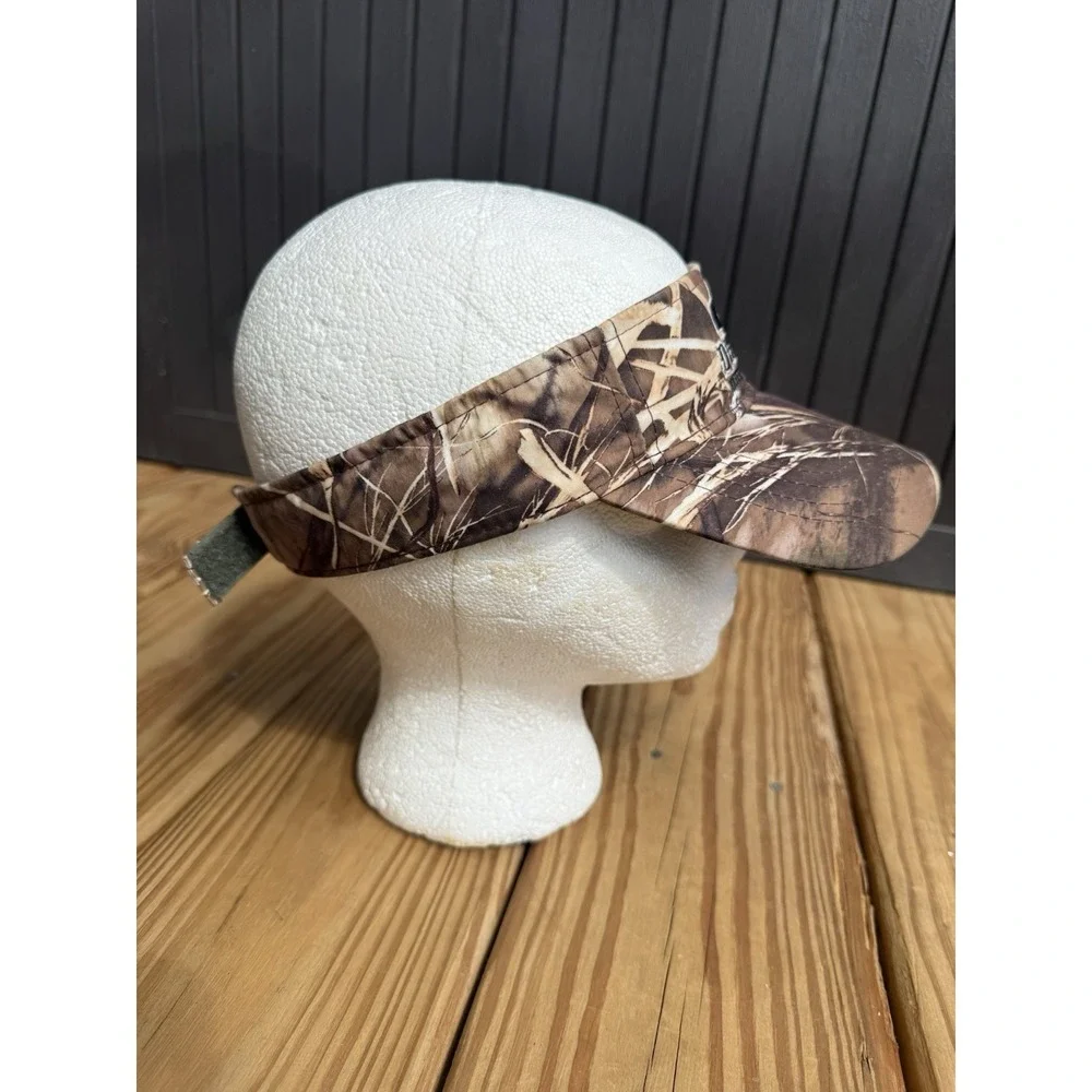 Drake Waterfowl Hat Visor Adjustable Mens One Size Brown Camouflage Hunting